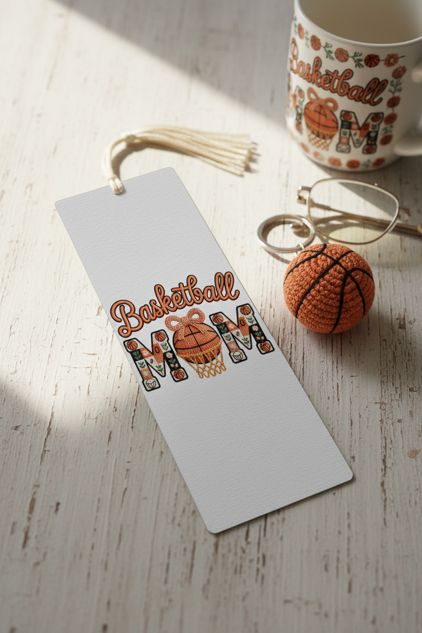 Basketball Mom Bookmark