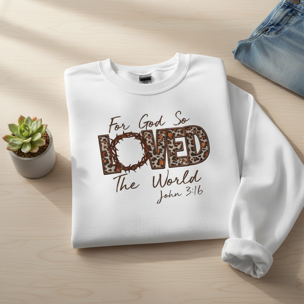 For God So Loved Crewneck