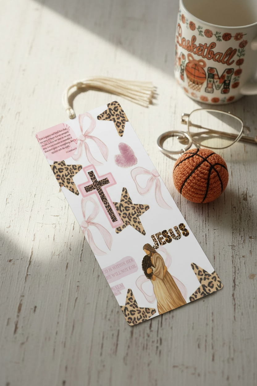 God Is Within Her Bookmark Mockup