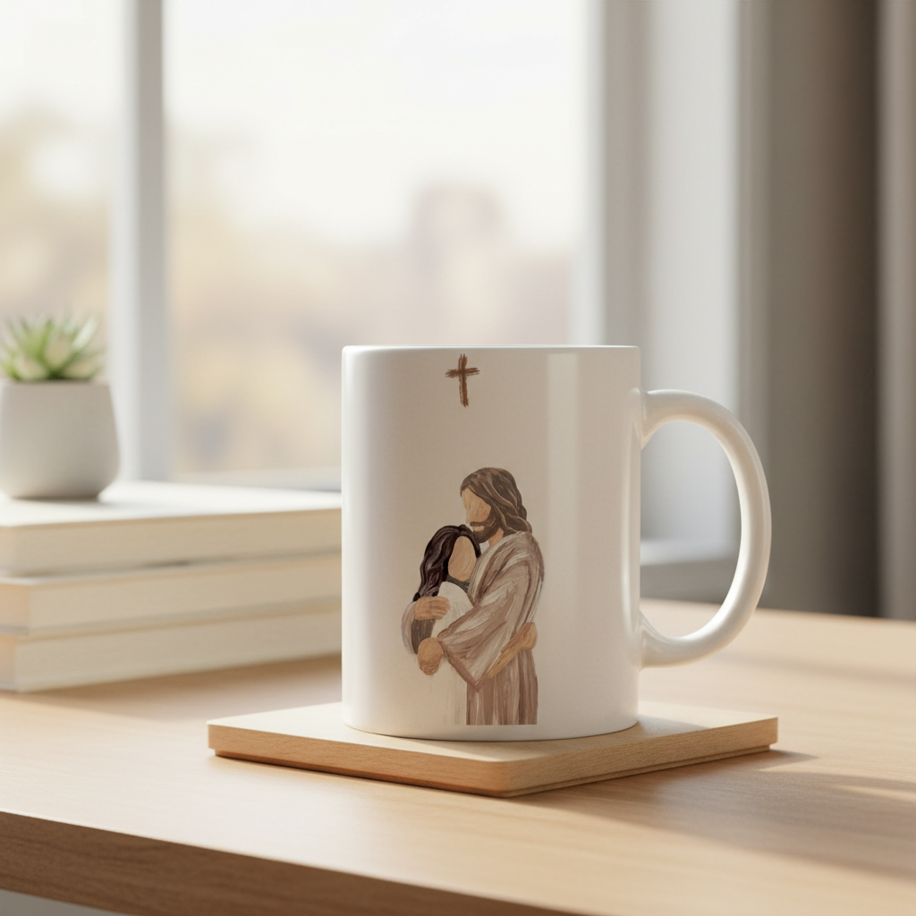 Jesus Embrace Mug